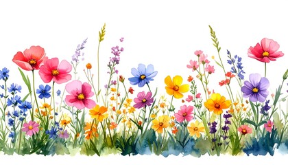 Vibrant floral border (1)