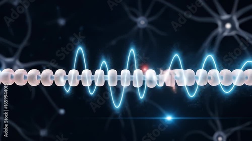 Simulating Nerve Impulse Transmission Across Myelin Sheath In Neural Network