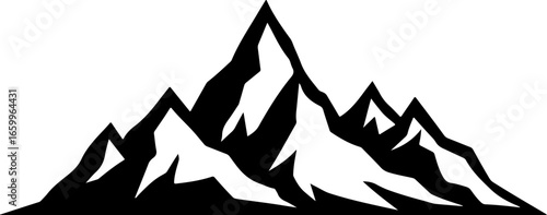 "Mountain Silhouette Illustration"

"Minimalist Mountain Range Design"

"Black and White Mountain Vector Art"