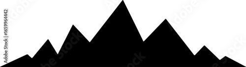 "Mountain Silhouette Illustration"

"Minimalist Mountain Range Design"

"Black and White Mountain Vector Art"