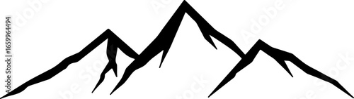 "Mountain Silhouette Illustration"

"Minimalist Mountain Range Design"

"Black and White Mountain Vector Art"
