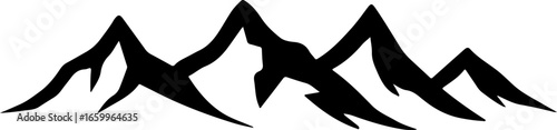 "Mountain Silhouette Illustration"

"Minimalist Mountain Range Design"

"Black and White Mountain Vector Art"
