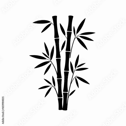 Bamboo Silhouette Design for Minimalist Decor