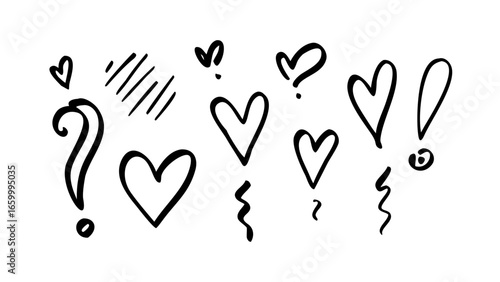 Collection of Heart Shapes hearts love