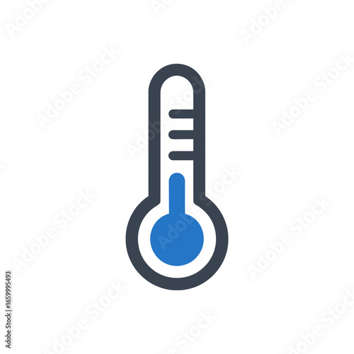 Body Temperature Thermometer Icon