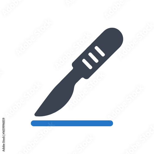 Scalpel Incision Tool Icon