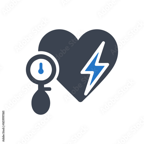 Cardiac Electrical Activity Icon