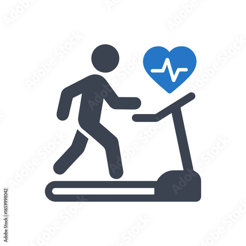 Cardiac Stress Test Icon