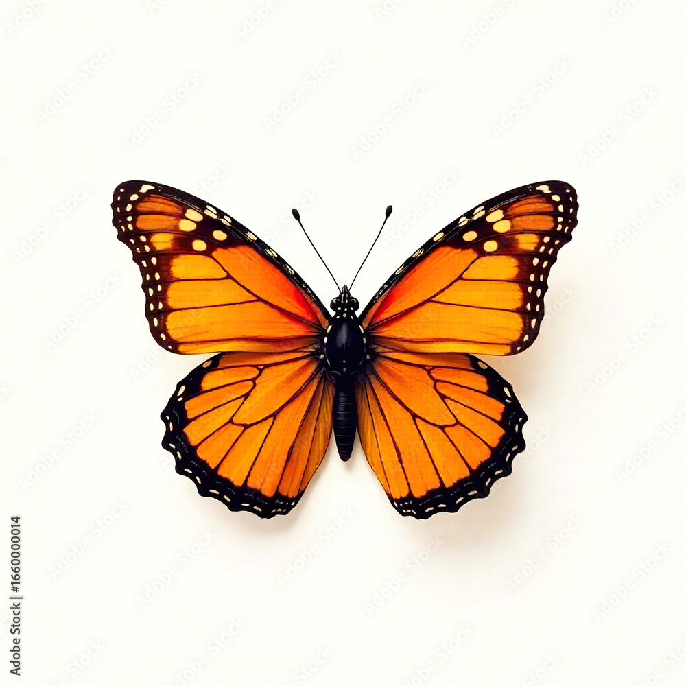 Obraz premium Luxury Glow Butterfly Vector Logo