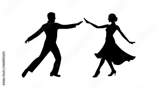 Man with backpack hiking silhouette illustration