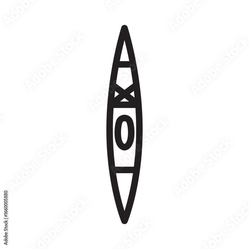 vector illustration of a surfboard