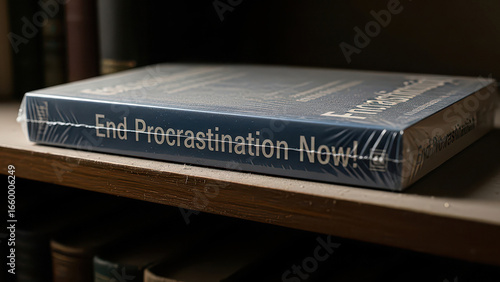 A 'How to Beat Procrastination' Book Still in Shrink Wrap