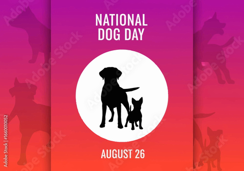 National dog day august twenty sixth celebration of canine companions and furry friends happy dog day event