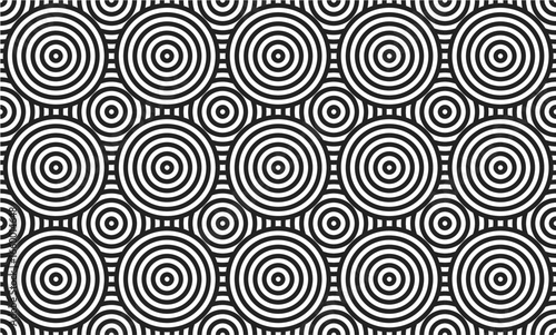 seamless pattern with circles