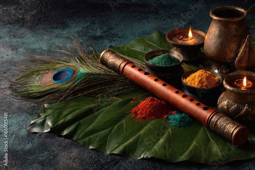 Dark dramatic Pooja Object