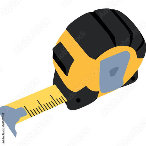 Measuring Tape Illustration