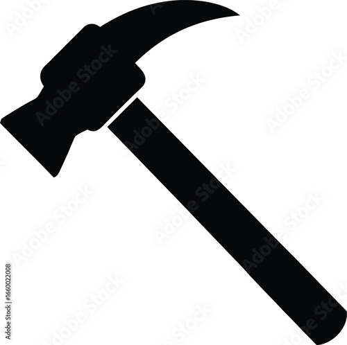 Hammer icon vector illustration concept design template
