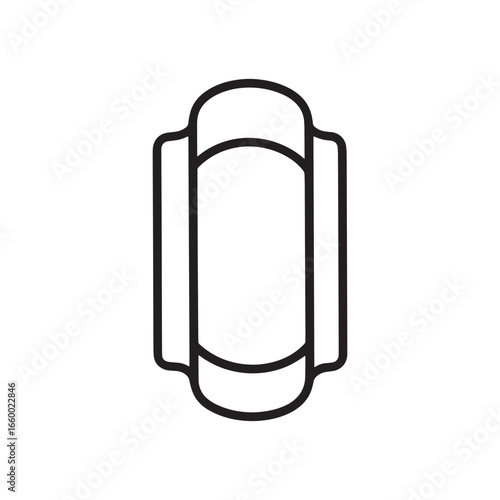 diapers icon vector illustration black design