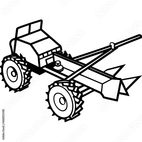 Minimal Motor Plow Vector