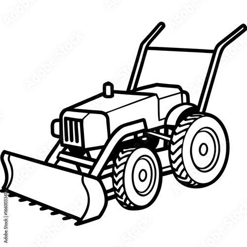 Minimal Motor Plow Vector