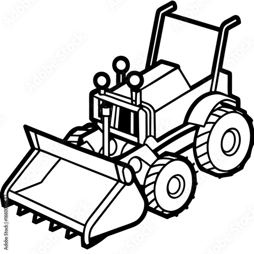 Minimal Motor Plow Vector