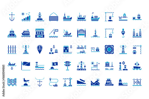 Harbour Line Icons