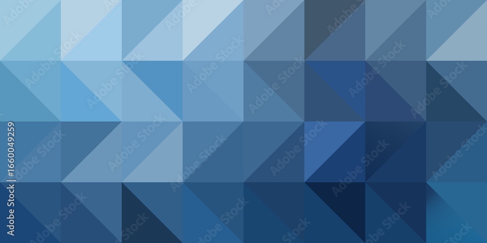 Obraz premium abstract geometric blue background