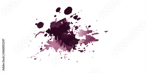 ink blots and splats. detailed ink splats Hyperrealistic Highly Detailed Isolated On Transparent Background	