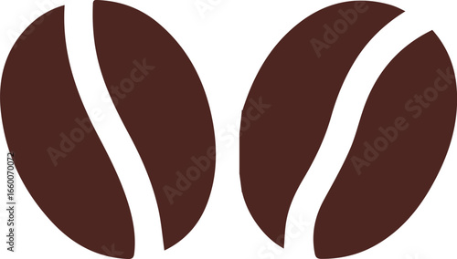Coffee Bean Icon Design