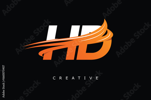 HD Dynamic Gradient Logo Modern Speed Symbol for Creative Branding & Professional Identity Design