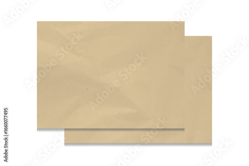 梱包,クラフト用紙　影付き２枚 