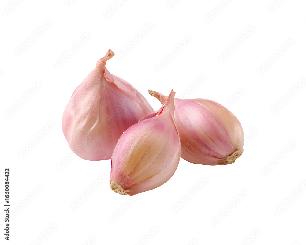 Obraz premium A cluster of fresh baby bananas with water droplets