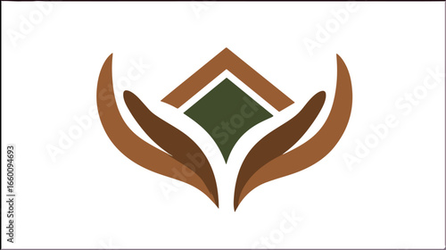 Abstract graphic design element