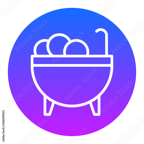 Surf Tub Vector Icons
