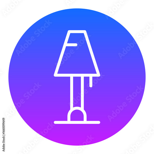 Floor Lamp Vector Icons