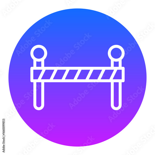 Construction Barrier Vector Icons