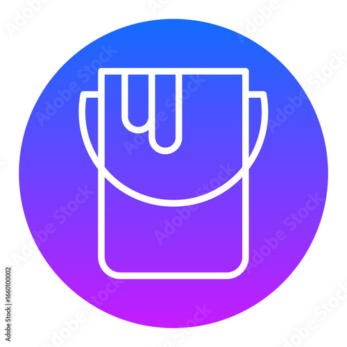 Paint Bucket Vector Icons