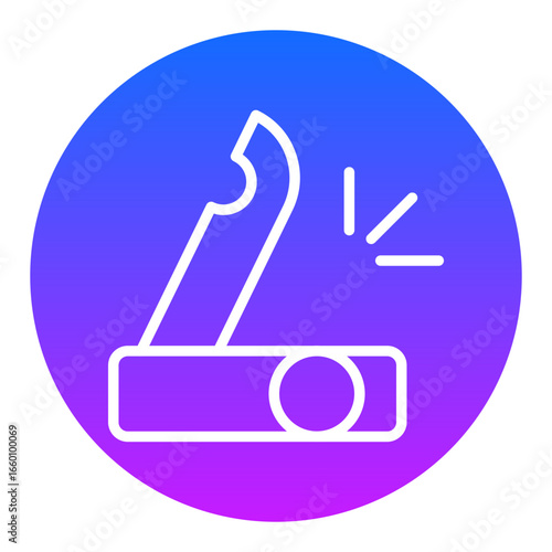 Pocket Knife Vector Icons