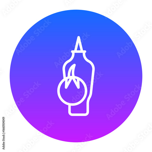 Tomato Sauce Vector Icons