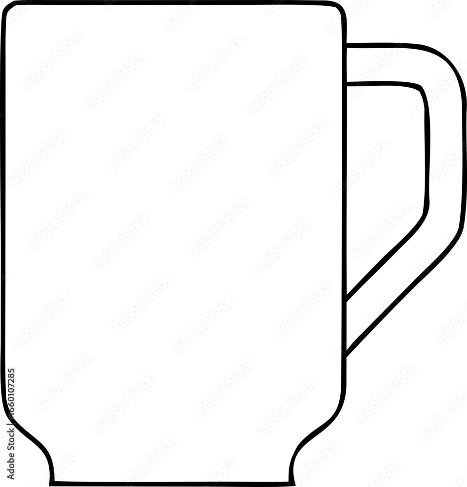 Obraz premium Plain White Mug