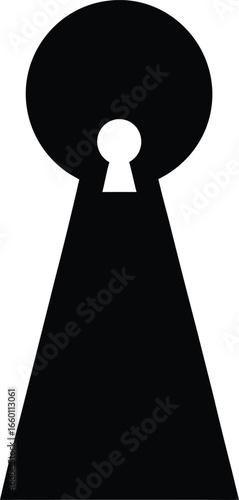 Keyhole icon design vector illustration