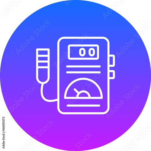 Geiger Counter Vector Icons