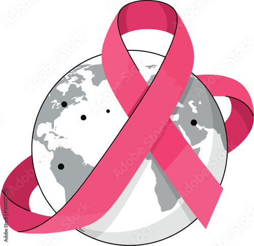 Breast cancer awareness global support and prevention