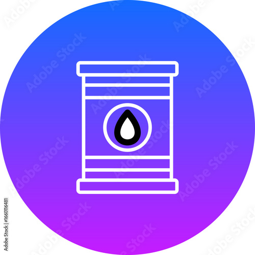 Oil Barrell Vector Icons