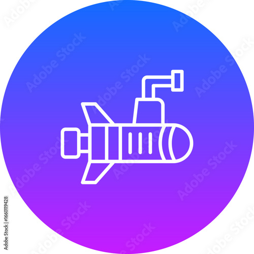 Submarine Vector Icons