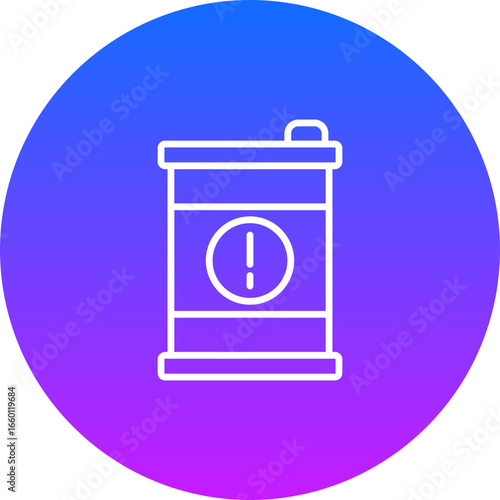 Toxic Waste Vector Icons