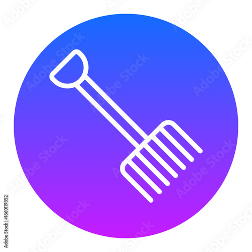 Farm Fork Vector Icons
