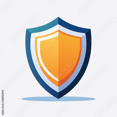 Free Download Colorful Shield Graphic Design Element - GFXLoad