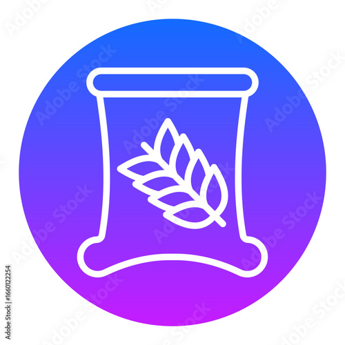Seeds Bag Vector Icons