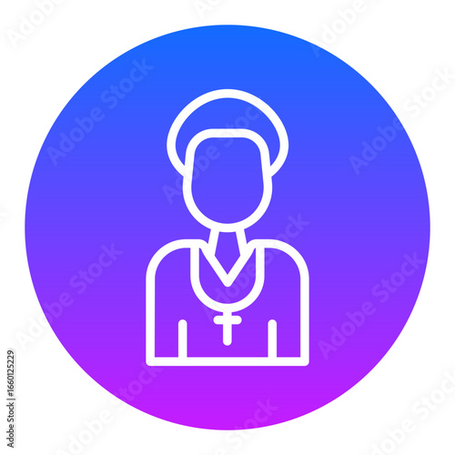 Pastor Vector Icons